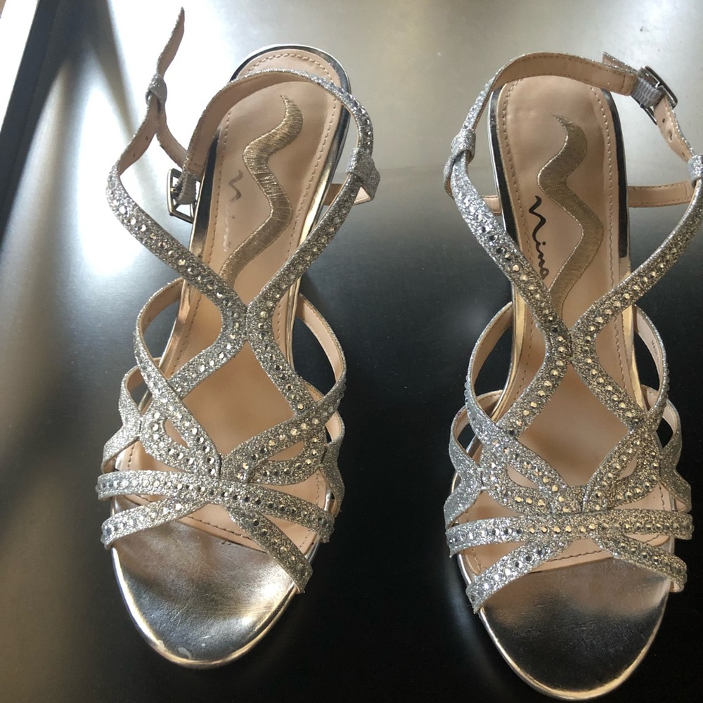 Silver Sandales